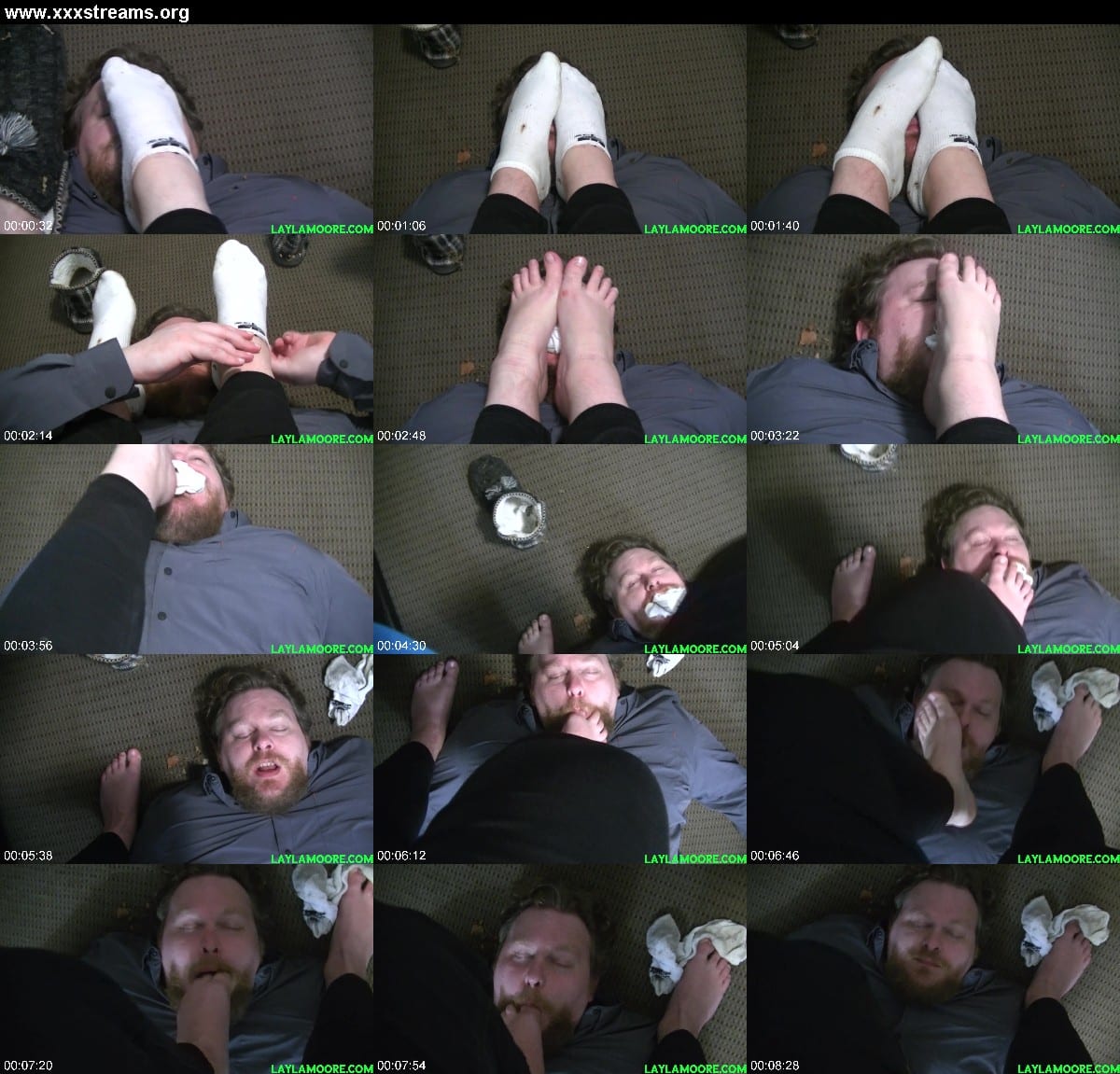 LaylasFuckingClips - Stinky Sweaty Post Hike Foot Worship 3