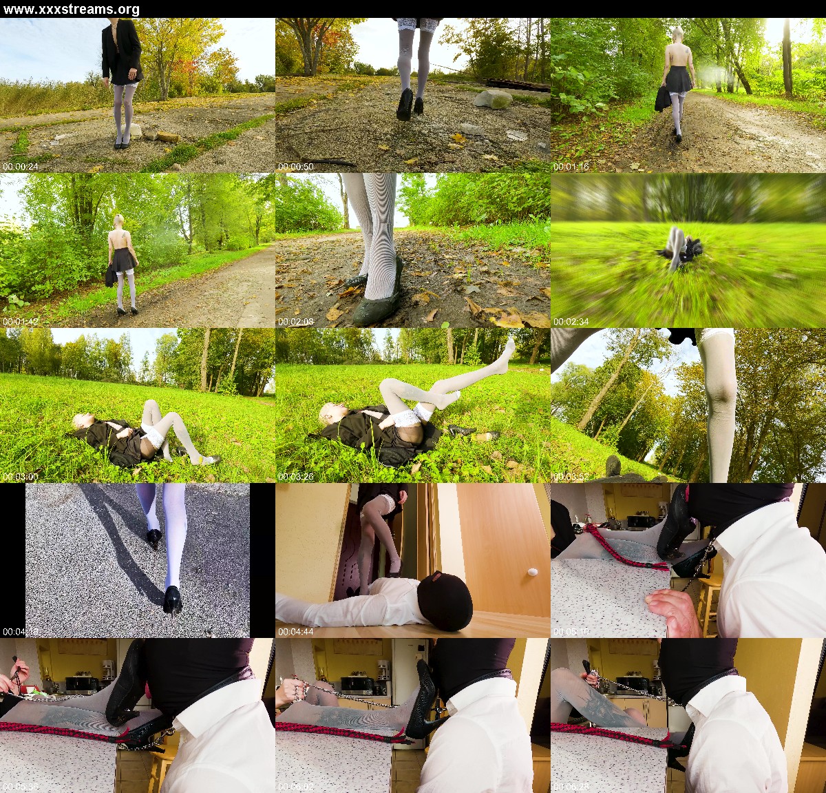 LemonGoldTrampling - The Girl Walks, The Slave Cleans The Shoes With His Tongue 3