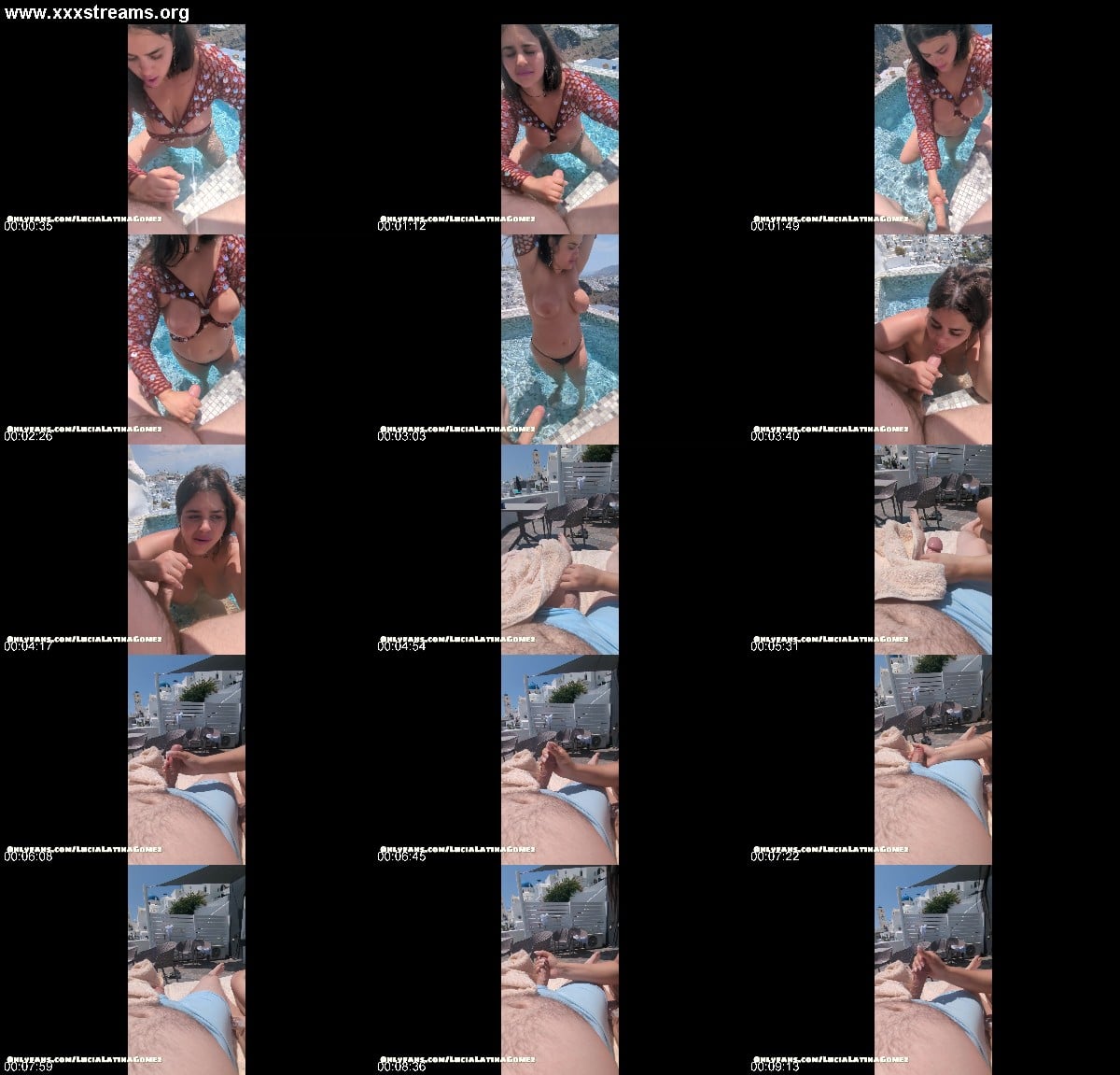 Lucia Gomez Gave a BJ to a RICH Man in FULL VIEW of a PUBLIC street 3