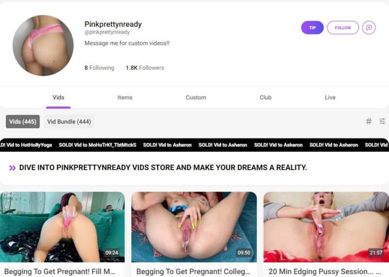 Pinkprettynready leaked manyvids Siterip Ubiq [326 VIDEO] 1