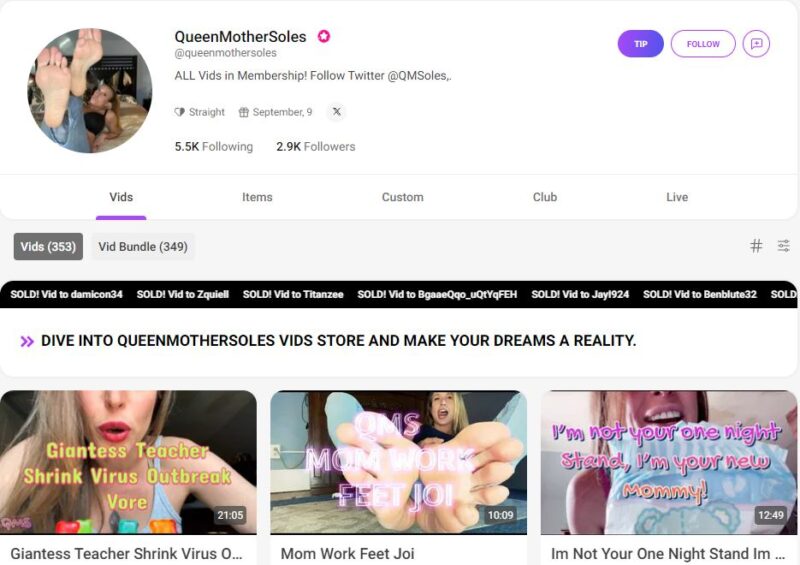 QueenMotherSoles leaked manyvids Siterip Ubiq [247 VIDEO] 1