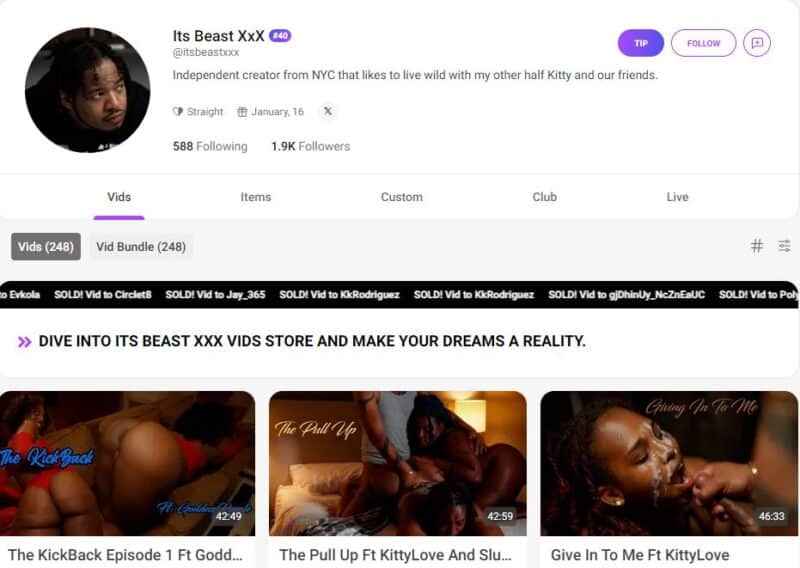 Its Beast XxX leaked manyvids Siterip Ubiq [85 VIDEO] 7