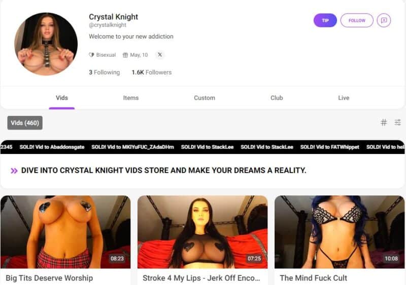 Crystal Knight manyvids Siterip Ubiq [422 VIDEO] 1