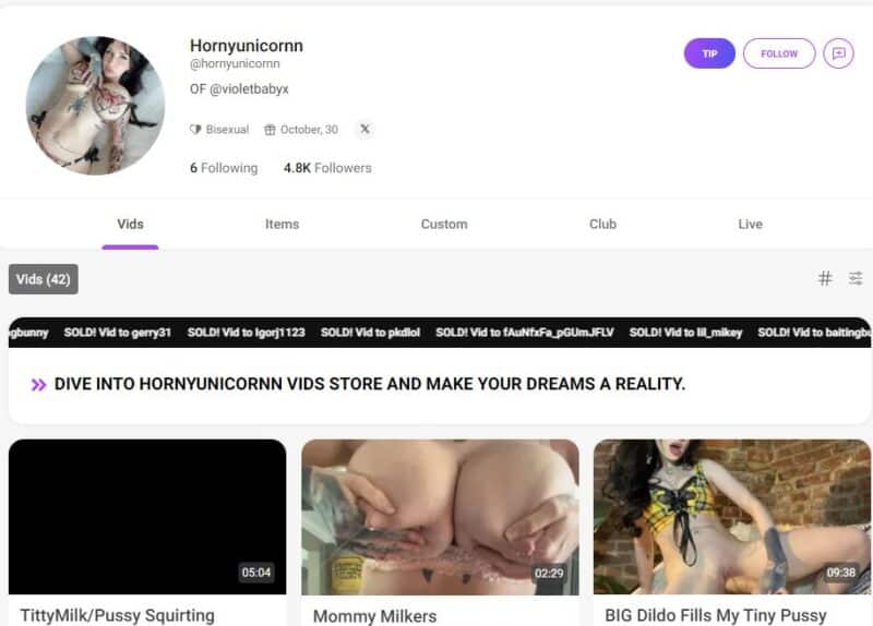 Hornyunicornn leaked manyvids Siterip Ubiq [50 VIDEO] 1