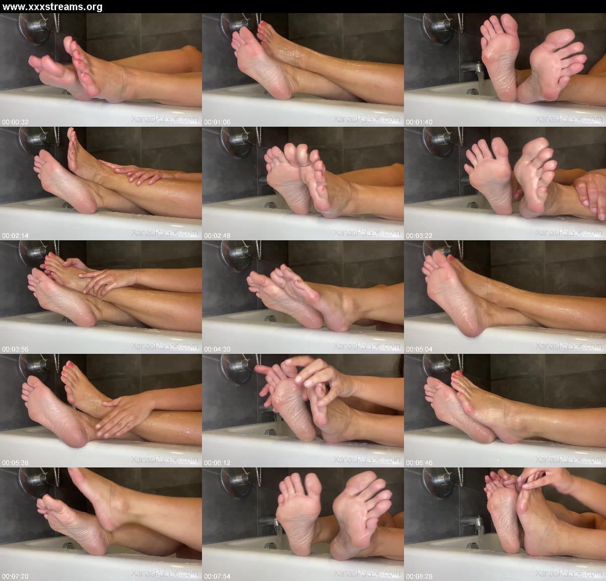 xanaspalace - Bathing Ariana's Perfect Feet 3