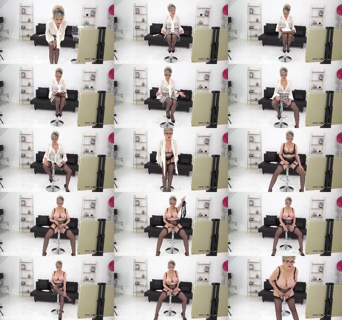 [Lady-Sonia] Busty MILF Teacher Live Stream Footage FullHD/4k 3