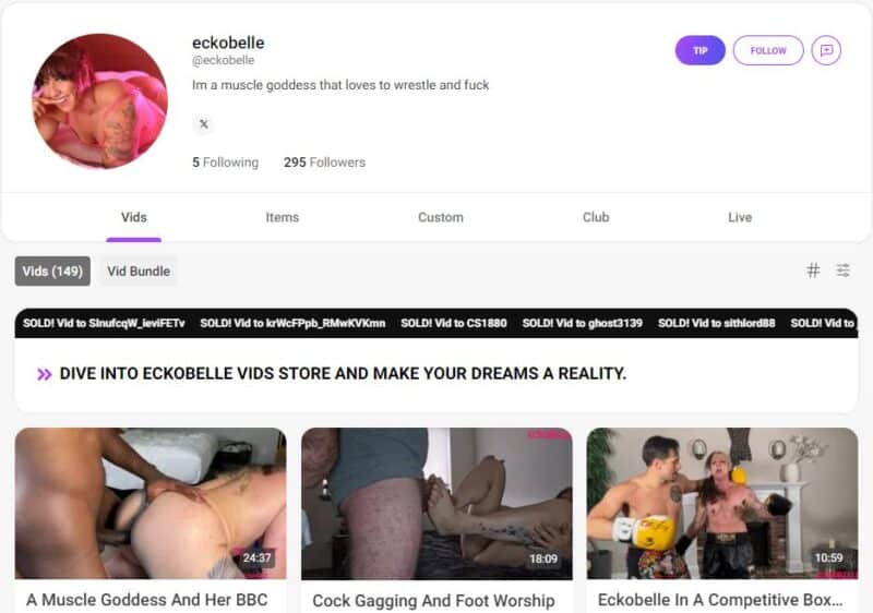 eckobelle leaked manyvids Siterip K2S [74 VIDEO / 76.5 GB] 2