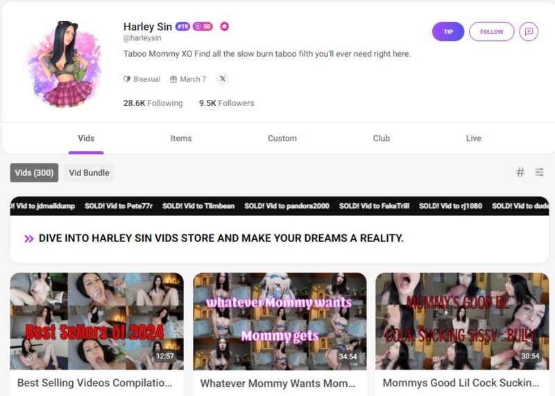 Harley Sin leaked manyvids Siterip Ubiq [146 VIDEO] 1