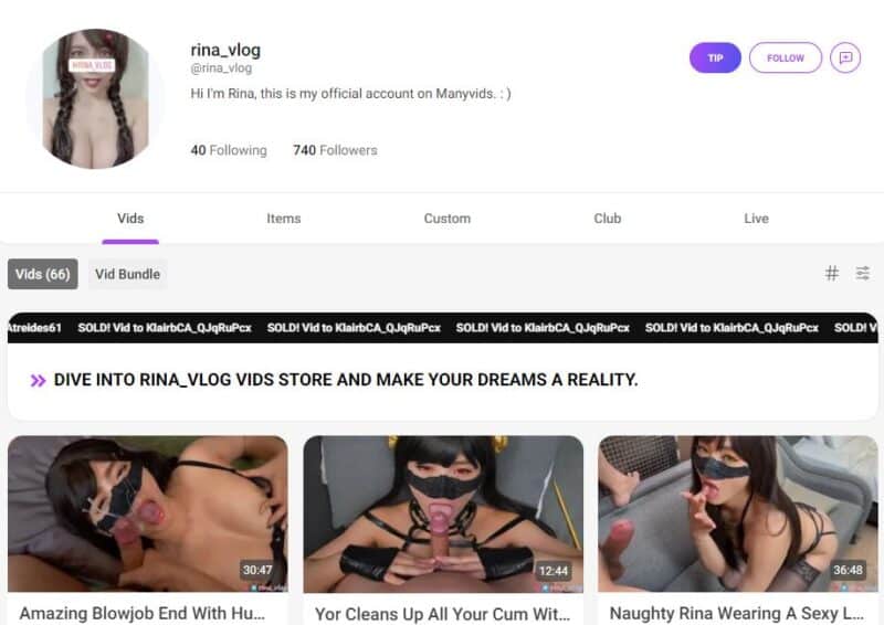 rina vlog leaked manyvids Siterip K2S [25 VIDEO / 13.62 GB] 10