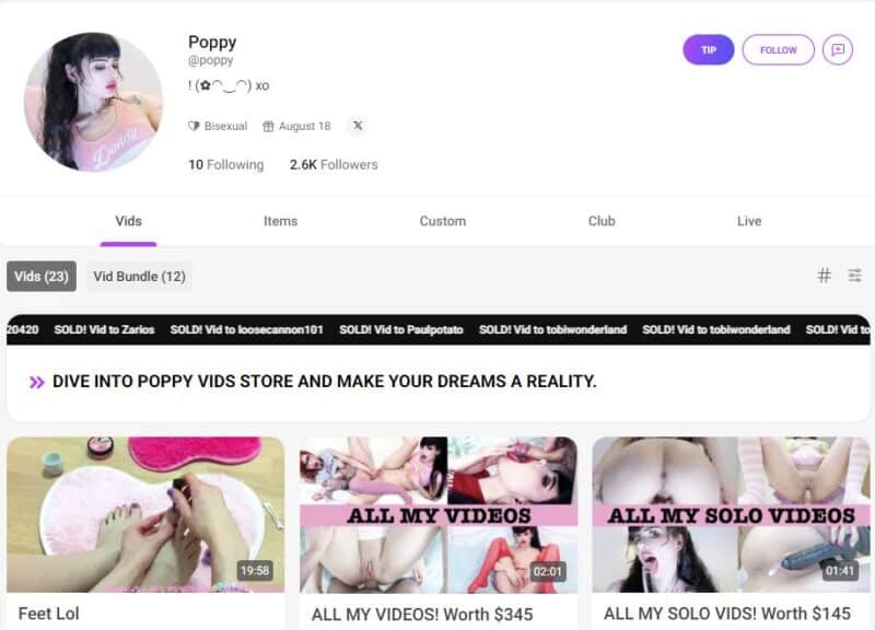 Poppy leaked manyvids Siterip Ubiq [68 video] 1