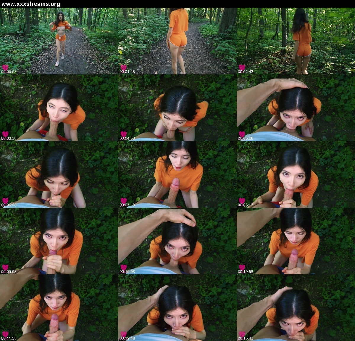 webtolove - Hungry girl in the forest fed with sperm 3