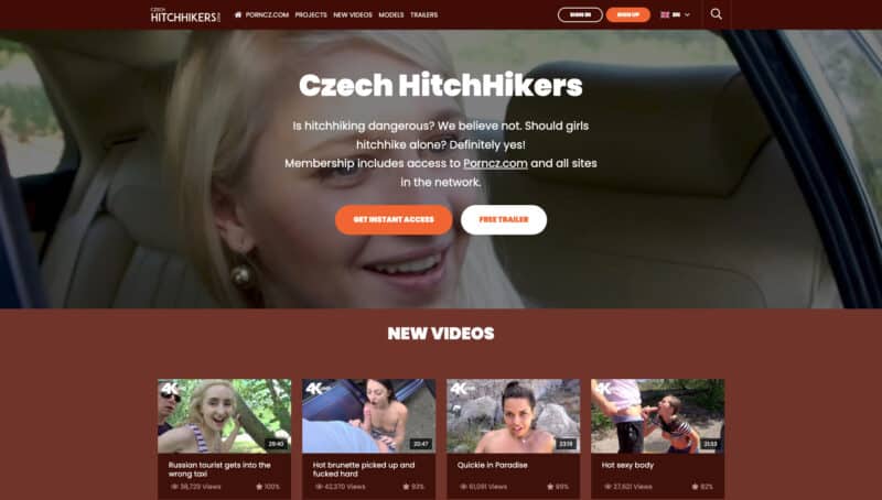 CzechHitchhikers.com Siterip K2S [72 Videos / 126.25 GB] 1