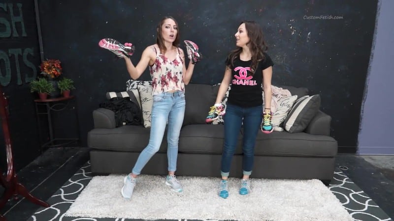 Custom Fetish - Madison And Renee'S 4 Sneaker Fashion - ManyVids 2