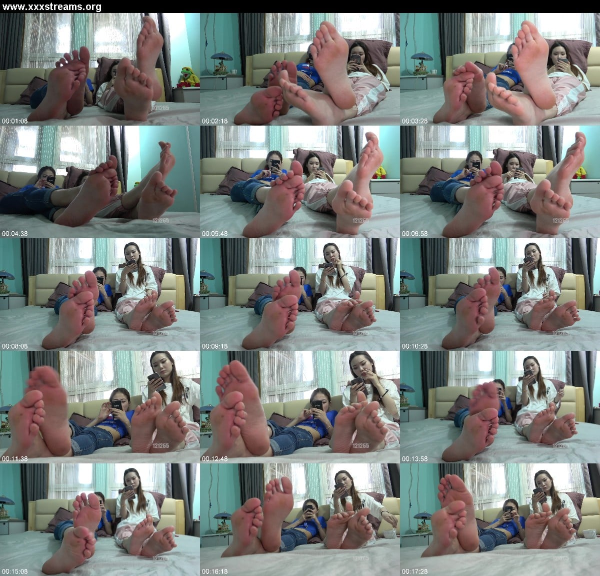 Foot AF - Two Cool Girls Barefoot Joi Footaf - ManyVids 3