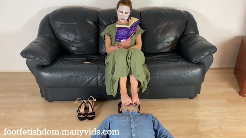 Foot Slave Become Ignored Footstool - Foot Fetish Dom 5