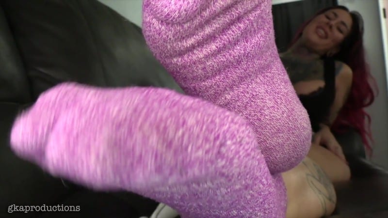 Ginary - Velvet - Sweaty Smelly Socked Foot Joi - ManyVids 7