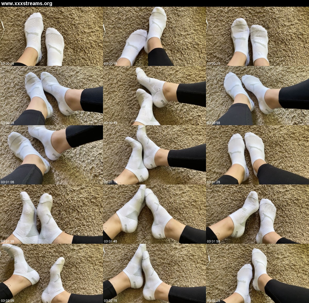 Ivys Feet - Socks Fetish Carpet Asmr Athletic Socks - ManyVids 3