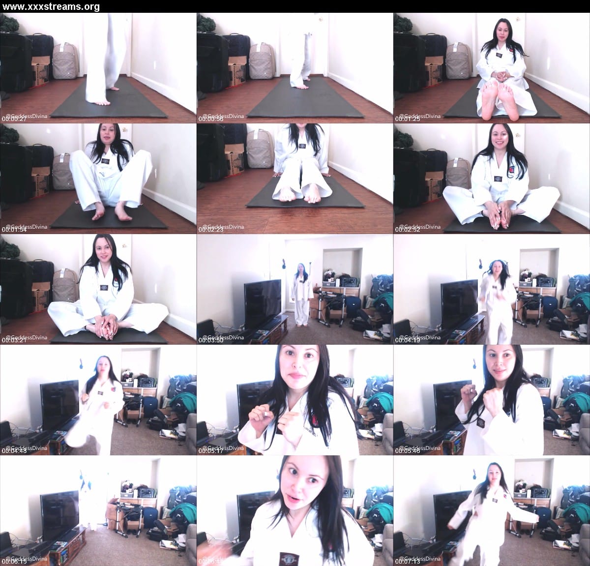 PrincessDi - Karate Feet Kick - ManyVids 3