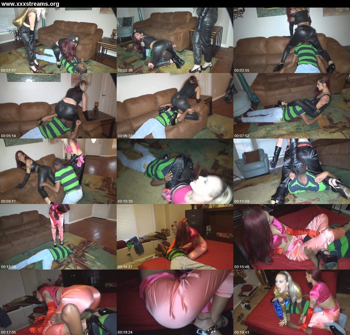 STEP-MOMMY KNOWS BEST - Two Face Sitting Vixens Demolish The Spy 3