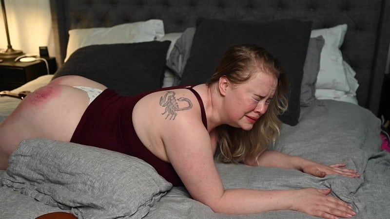 STEVIE ROSES I HEART SPANKINGS - Heavy Bruising Strap And Paddle - Stevie'S Attitude Adjustment 3 2