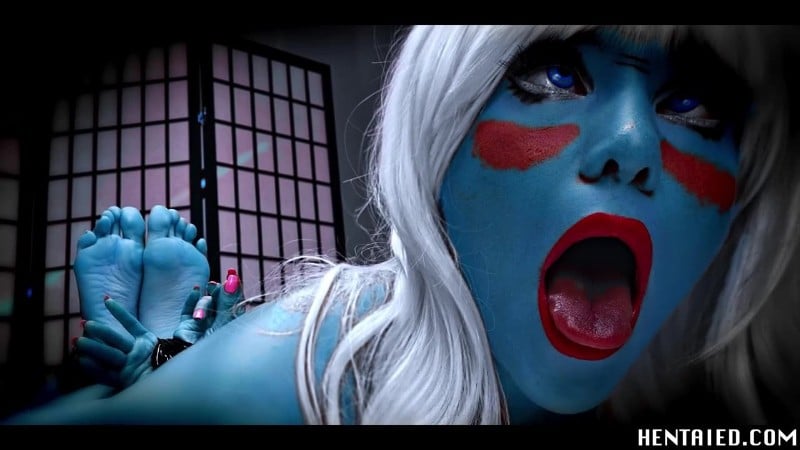 hentaied - Joi - Blue Alien - Red Pussy - ManyVids 2