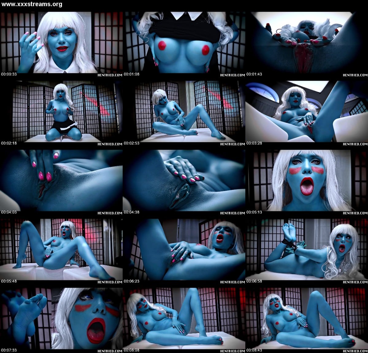 hentaied - Joi - Blue Alien - Red Pussy - ManyVids 3