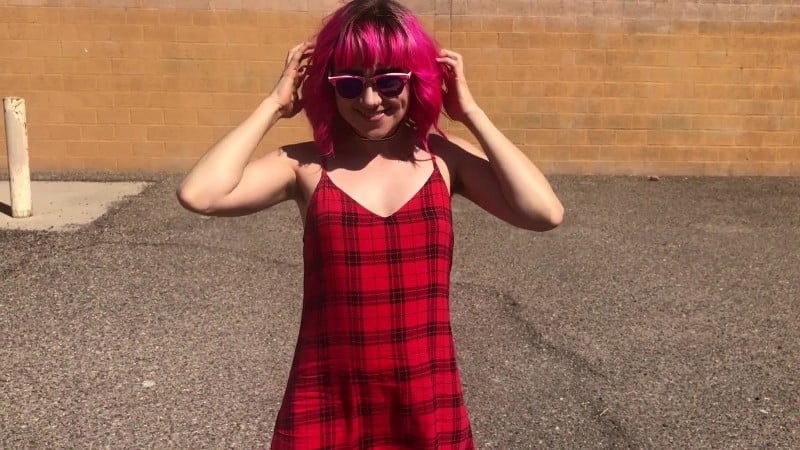 ohhaikitty cute punk girl flashes in public 2