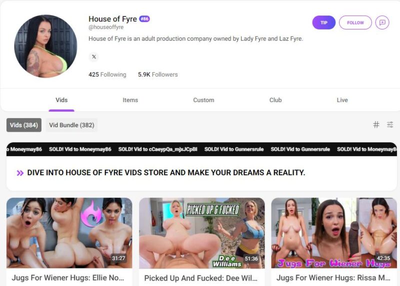 House of Fyre / Laz Fyre leaked manyvids Siterip Ubiq [97 video] 22