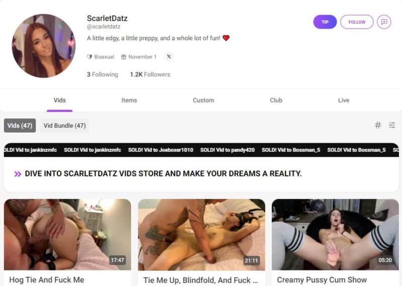 ScarletDatz leaked manyvids Siterip Ubiq [51 VIDEO] 20