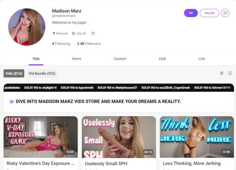 Madison Marz leaked manyvids Siterip Ubiq [115 VIDEO] 1