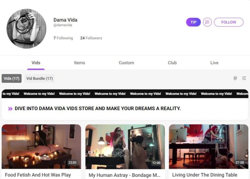 Dama Vida leaked manyvids Siterip K2S [17 VIDEO / 20 GB] 20