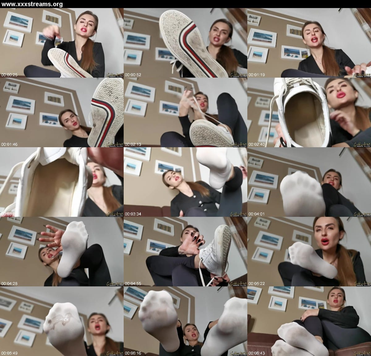 Goddess Lena - Eat the dirt off the soles of my shoes 3