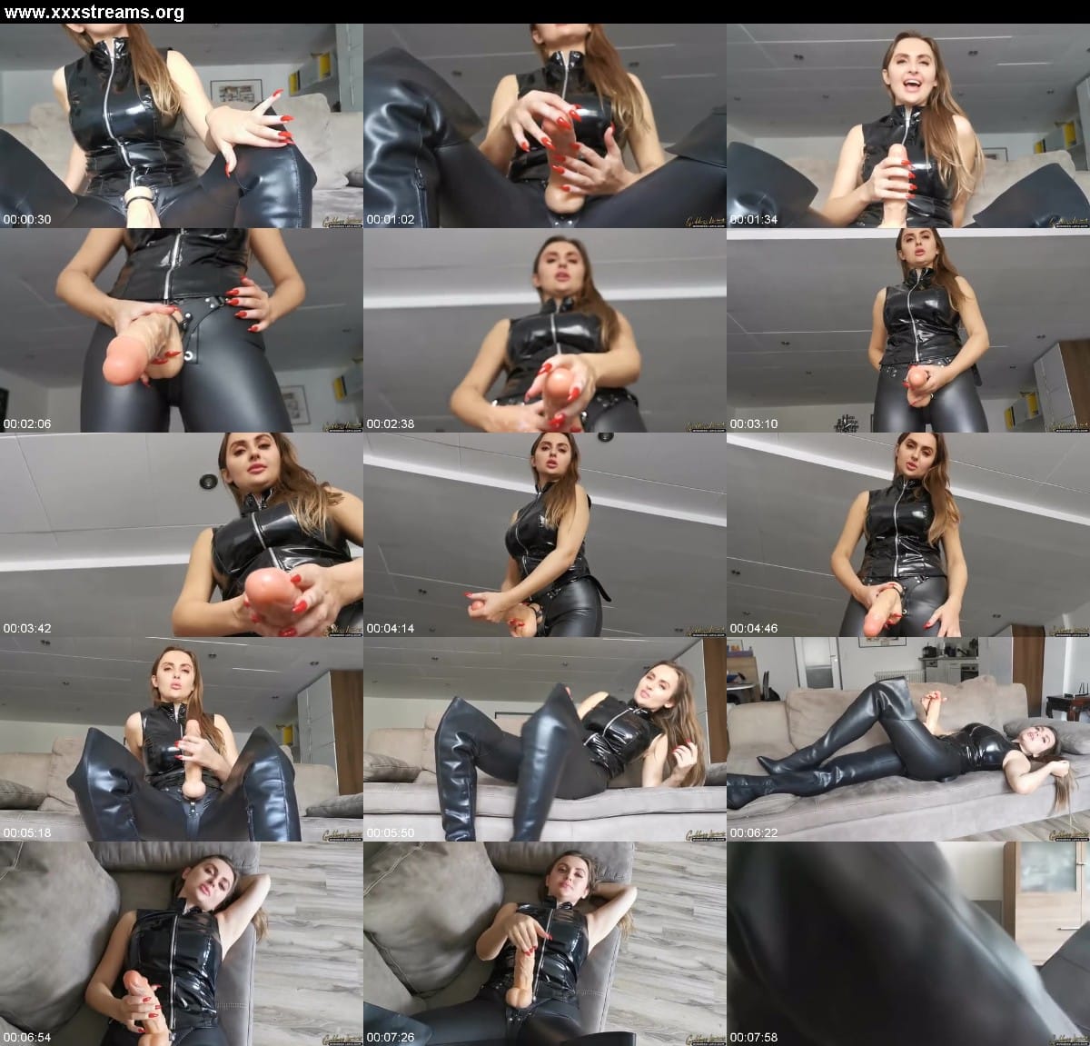 Goddess Lena - Slave ass and mouth fuck with my strapon 3