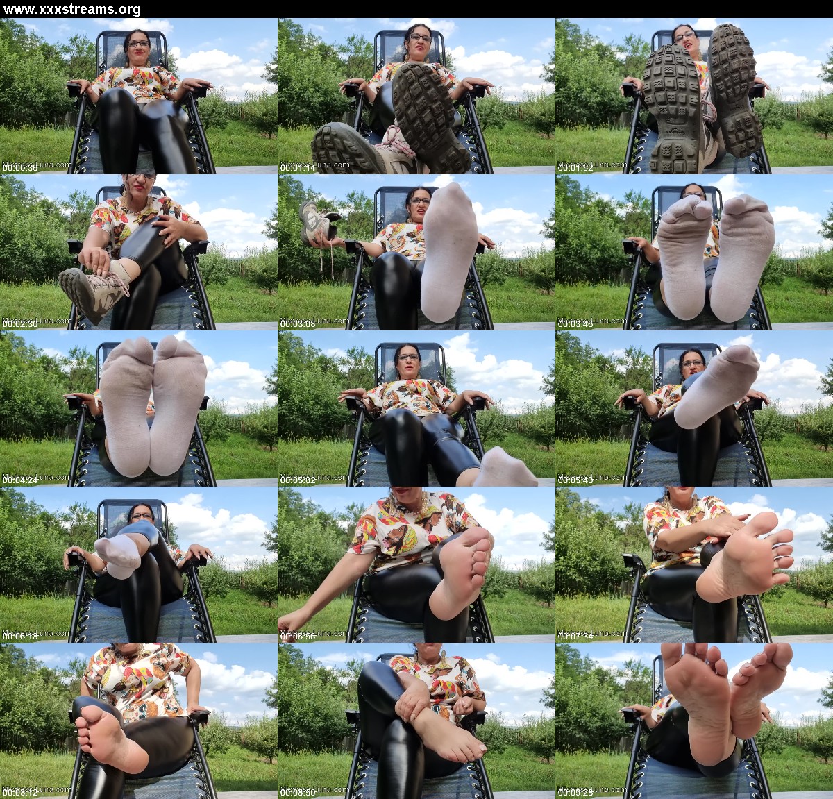 Mistress Luna - Smelly Feet And Dirty Socks From Hiking Boots 3