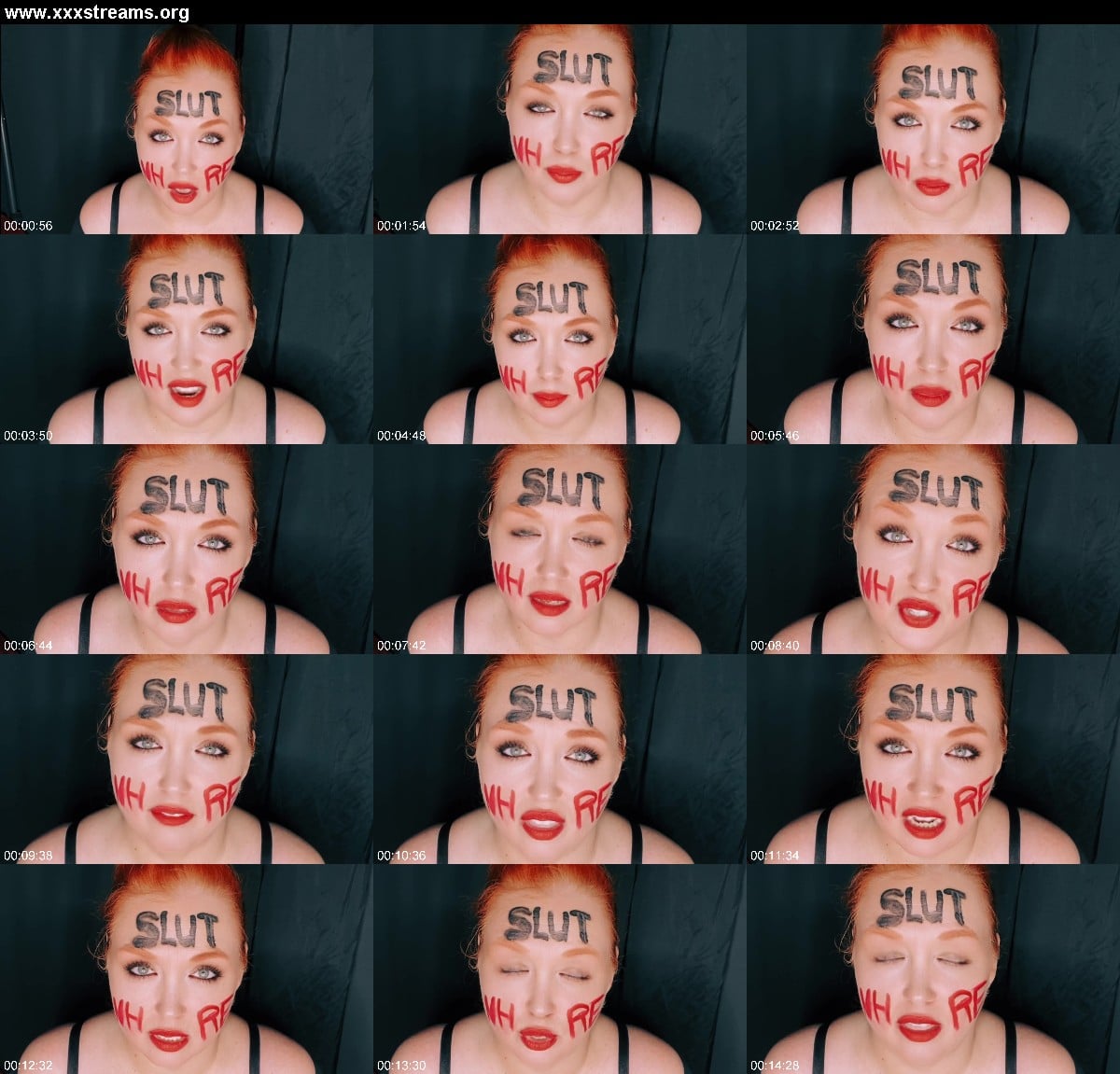 Vee Snow - Empty Your Balls on Stupid Whore's Face 3