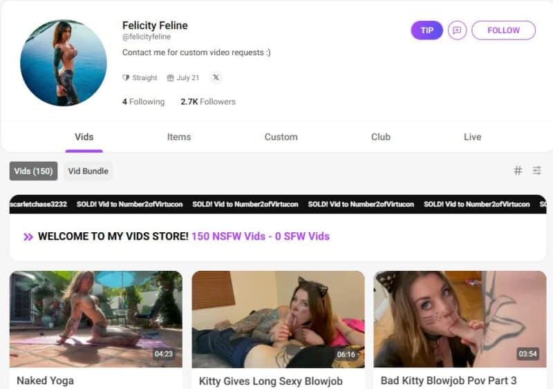 Felicity Feline leaked manyvids Siterip Ubiq [40 VIDEO] 7