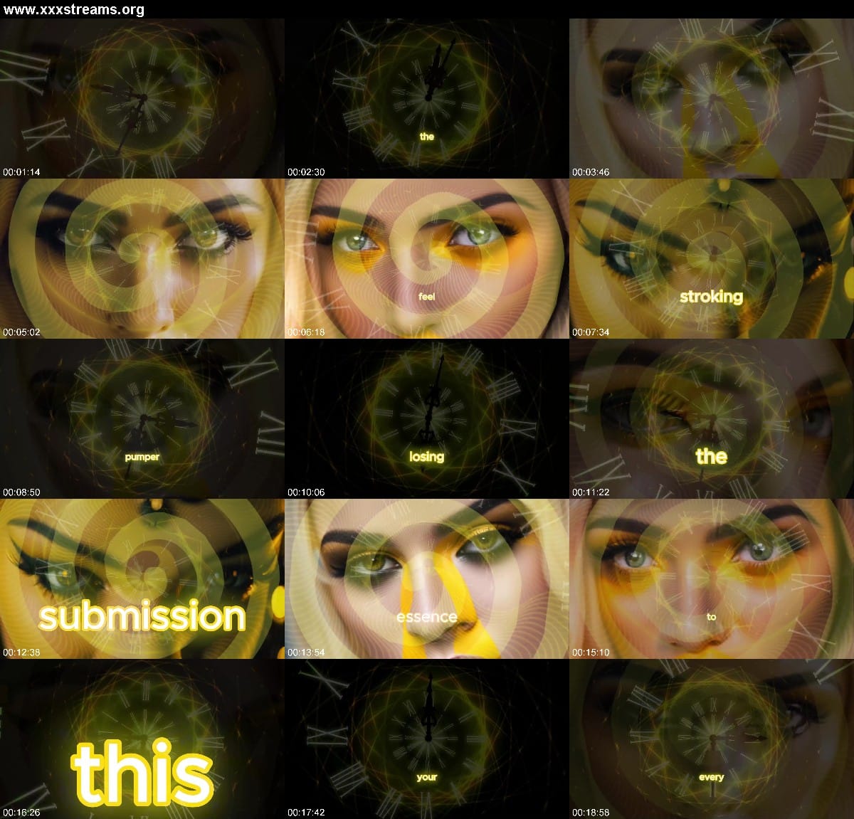 Goddess Misha Goldy 7 day Nlp Goon Program Throbbing Pleasure Yellow Aura Denial 3