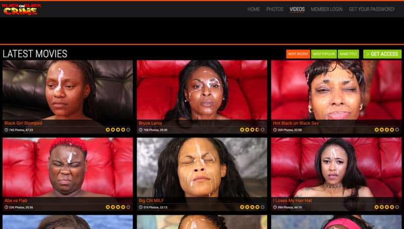 BlackOnBlackCrime.com Siterip K2S [64 Videos / 122.08 GB] 3