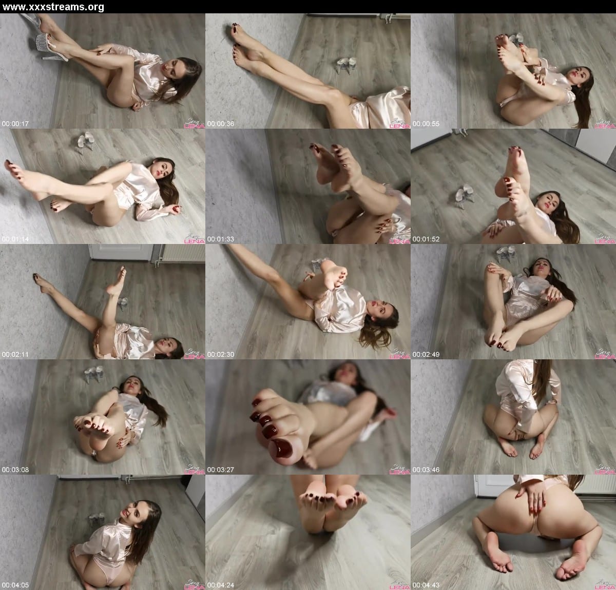 Goddess Lena Barefeet teasing 3