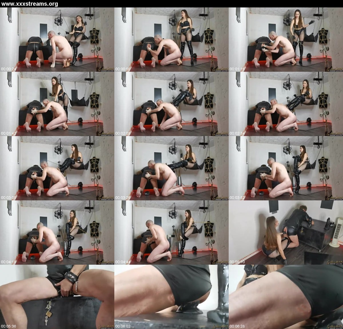Goddess Lena Bi training with ass plug 3