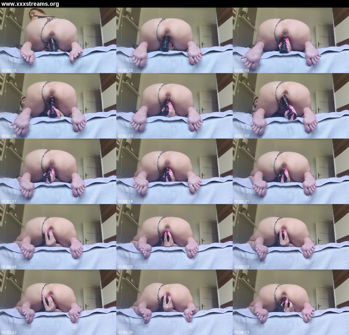 Goddess Lena Dildo Hard Masturbation Tape 3