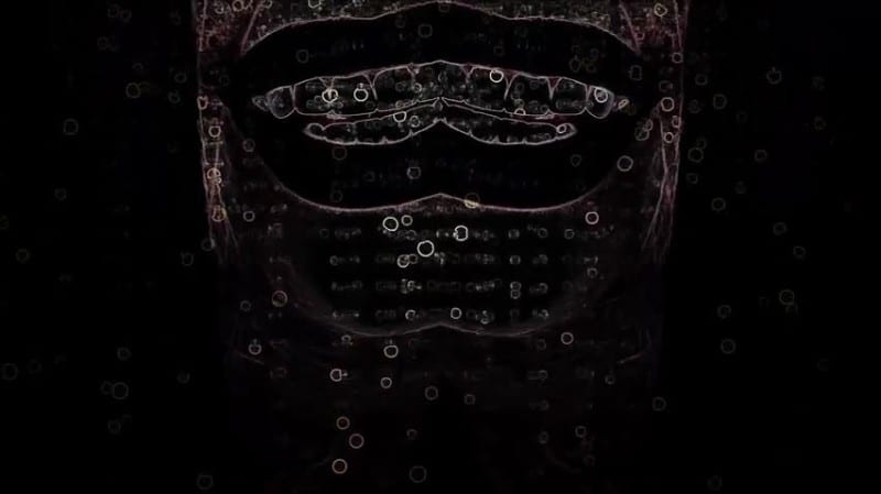 Goddess Misha Goldy ASMR mesmerizing lipnosis Lady in black JOI 8