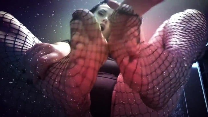 Goddess Misha Goldy A Hot Fishnet pantyhose Covers My Perfect Legs This Made You Already Drool and W 13
