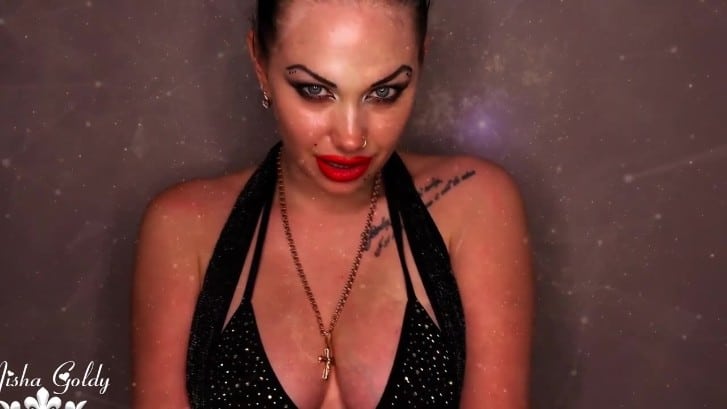 Goddess Misha Goldy Allowing You to Worship My Lips and Wank 2