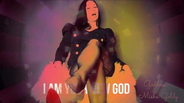 Goddess Misha Goldy Antireligious mind fuck I want you to jerk when you should be worshiping your go 2