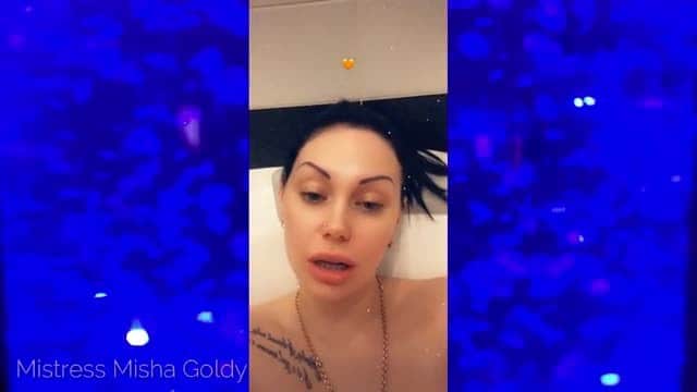 Goddess Misha Goldy App session recording Spin the wheel get humiliation tasks 2