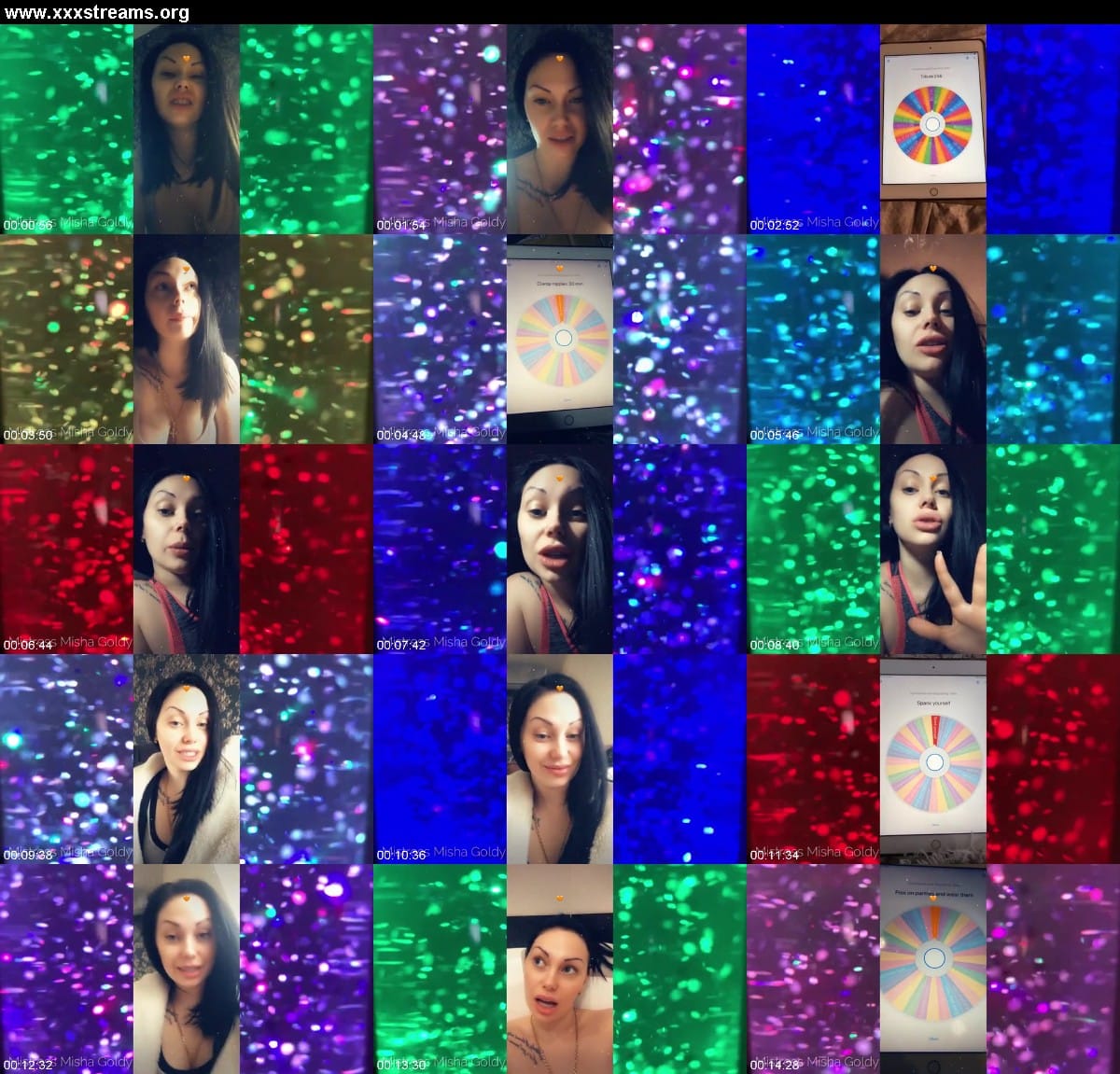 Goddess Misha Goldy App session recording Spin the wheel get humiliation tasks 3