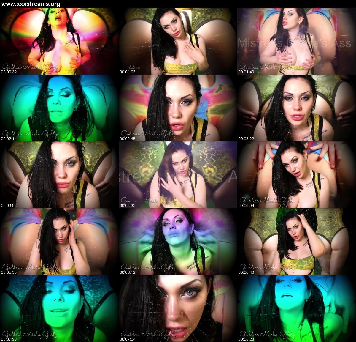 Goddess Misha Goldy Ass sniffing trance Today you will become my loser sniffing ass 3