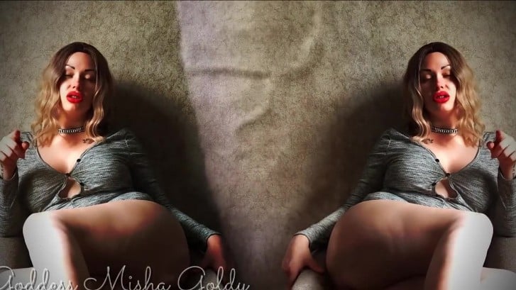 Goddess Misha Goldy Be Careful I Will Totally Fuck Your Brain in This Video You Will Hear and See Th 2