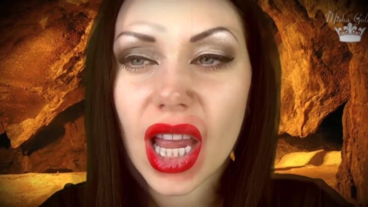 Goddess Misha Goldy Beautiful Voracious Hungry Giantess Werewolf Have You Captured and Want to Eat Y 2